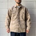 US ARMY TYPE BDU JACKET KHAKI M-Short L-Short (ミリタリー BDUジャケット カーキ 新品)