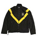 DEADSTOCK US ARMY APFU Physical Training Nylon Jacket BLACK S M (ČR fbhXgbN ~^[ g[jOWPbg iCWPbg ubN Ò Be[W)