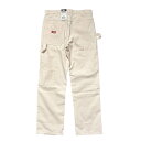 Dickies / PAINTER PANTS RELAXED FIT Natural（ディッキーズ ペインターパンツ 生成り ナチュラル 白 ホワイト)