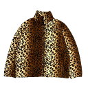 BLACK MOUNTAIN USA Leopard Fleece Jacket / ubN}Ee t[X WPbg ^ qE Ip[h 