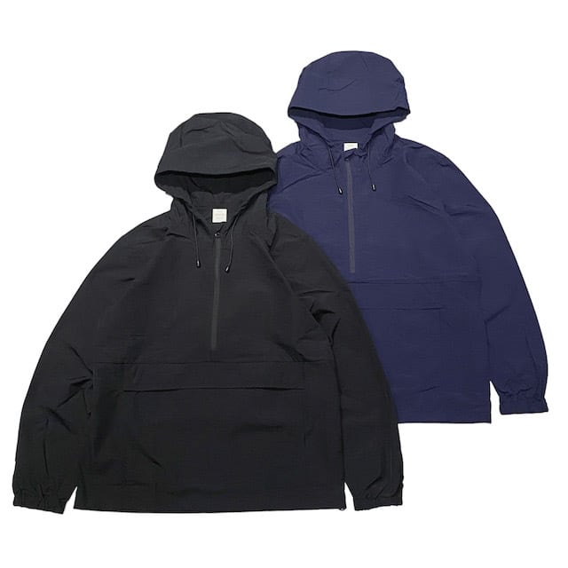 楽天W.H.ESEABEES Nylon Anorak Parka Black Navy / シービーズ ナイロンジャケット アノラックパーカー ブラック 黒 ネイビー