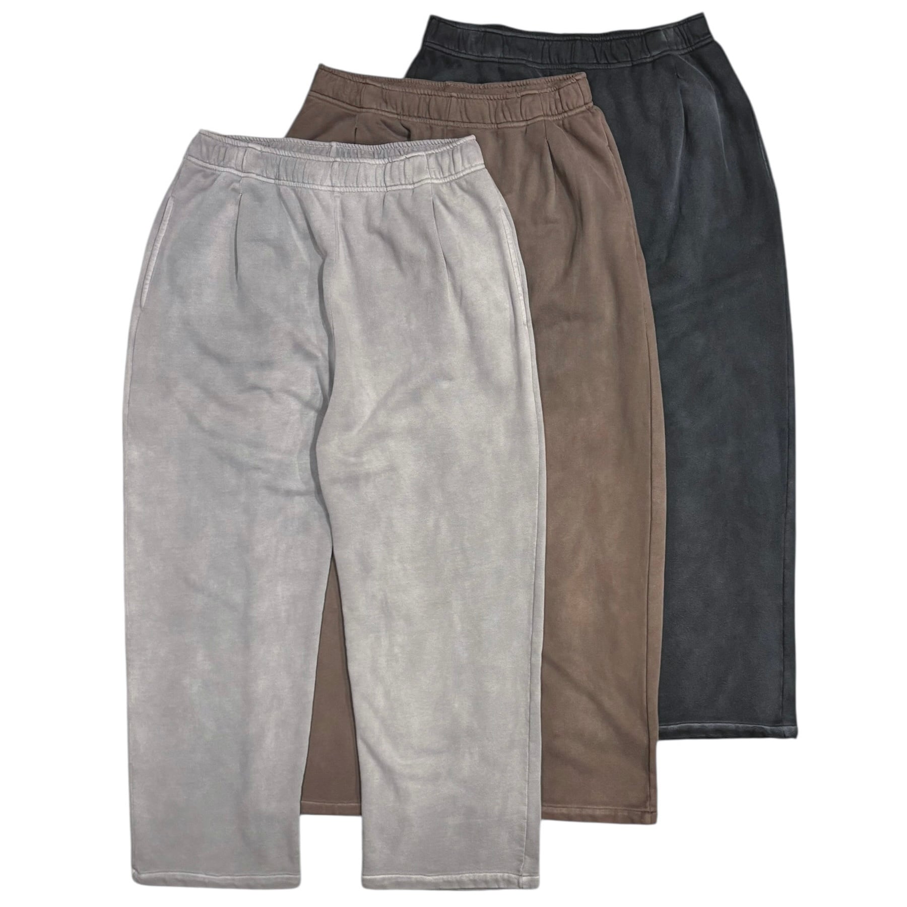 SCREEN STARS Sunburned Sweat Pants / スクリーンスターズ 日焼け加工 スウェットパンツ ブラウン ブ..