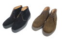 SANDERS / BRIT CHUKKA@BLACK SUEDE/CHOCOLATE BROWN SUEDEiT_[X@ubg`bJ@ubNXG[h/uEXG[hj