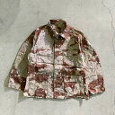 DEADSTOCK 80 039 s US(米軍) DESERT CAMO 6C (チョコチップ) BDU JACKET(80年代 米軍実物 デッドストック ミリタリー BDU ジャケット カモ チョコチップ アメリカ直輸入)