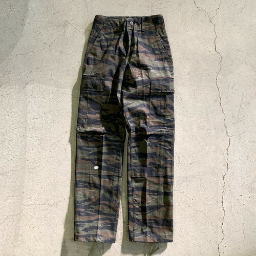 DEADSTOCK US(米軍) Tiger Stripe Camo Combat Trourers(米軍実物 デッドストック ミリタリー BDU コンバット トラウザー タイガーカモ アメリカ直輸入)