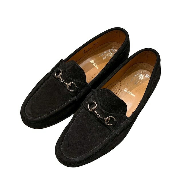 ALDEN Cape Cod Collection Bit Loafer - Suede Black 10D / オールデン ビットローファー スウェード スエード ブラック 古着 アメリカ直輸入