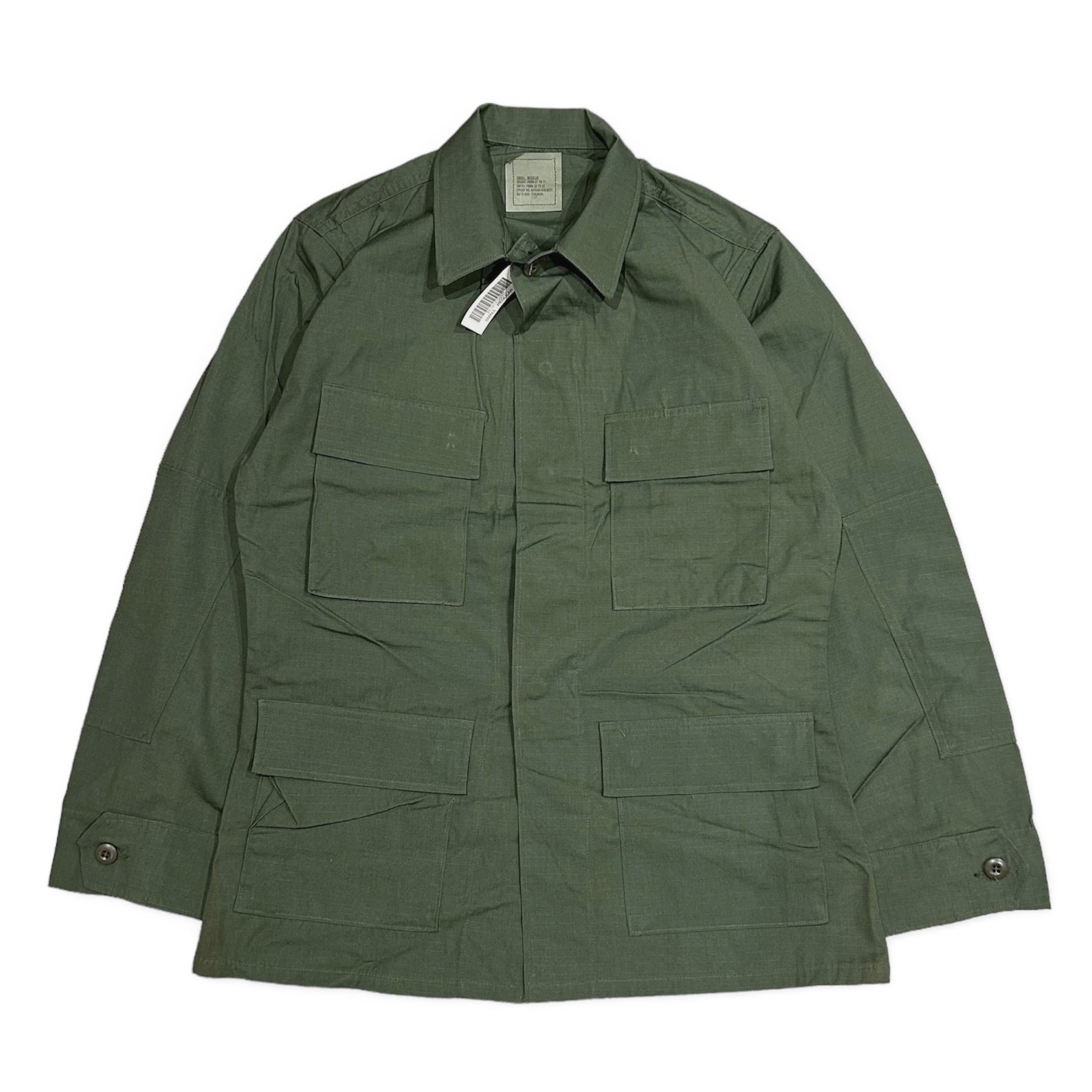 DEADSTOCK 90 039 s US.ARMY BDU JACKET Green483 / 米軍実物 アメリカ軍 BDUジャケット グリーン ミリタリー デッドストック 古着 ヴィンテージ