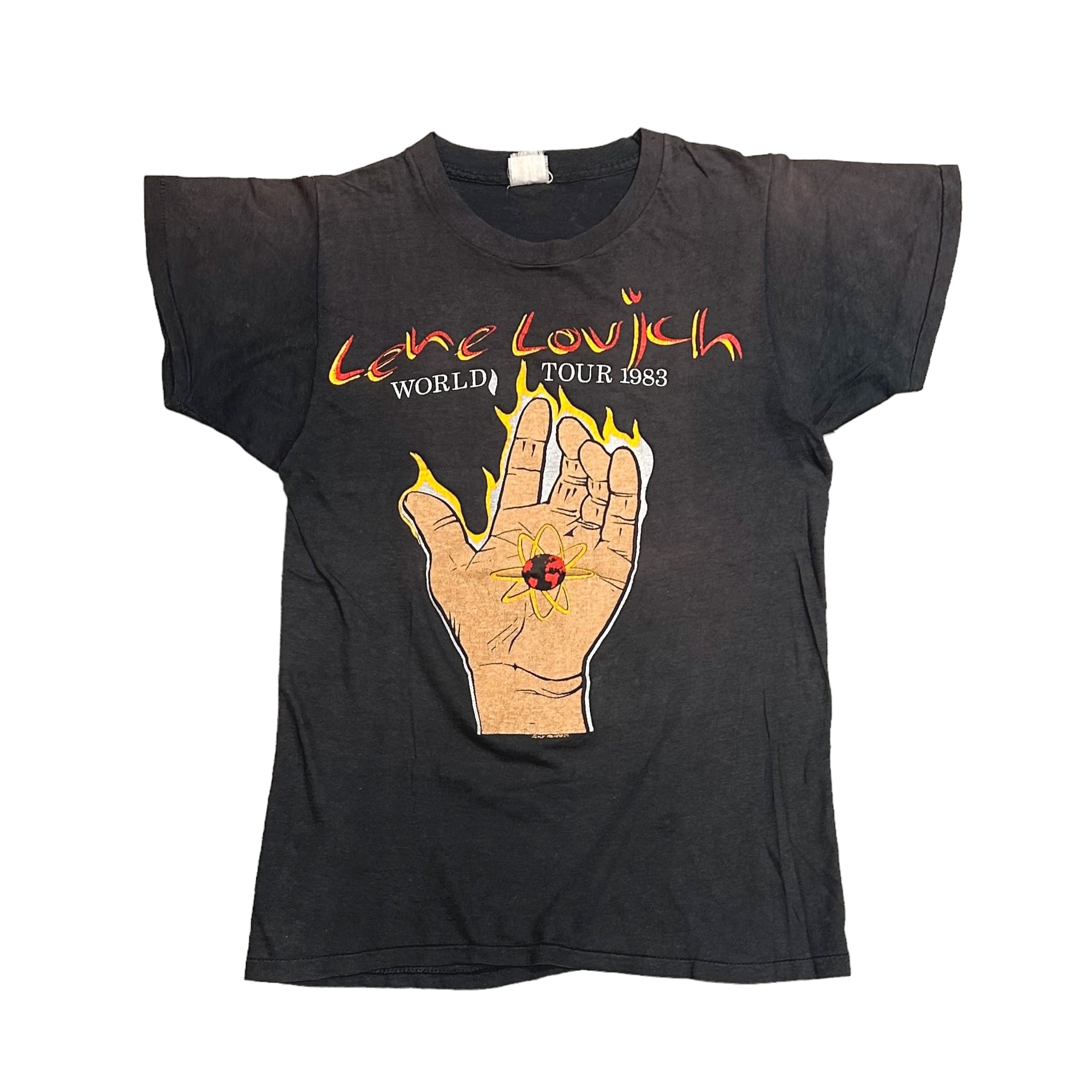 80's Lene Lovich 1983 World Tour T-Shirt / [iEBb` cA[ oT TVc Ò Be[W