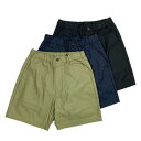 AUDIENCE - COTTON/NYLON GABARDINE BAKER WIDE SHORTS (I[fBGX RbgiC MoW xCJ[ ChV[c)