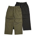 AUDIENCE / BACK SATTEN M-65 US ARMY CARGO EASY PANTS Black Olive (I[fBGX ~^[ obNTe J[S C[W[pc I[u ubN)