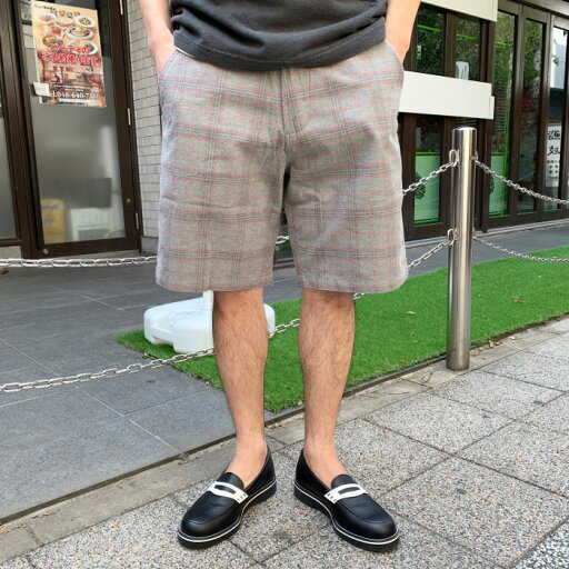 Universal Works / LOOSE SHORT - COTTON CHECK SUITING (ユニバーサルワークス ショーツ) Universal Works / LOOSE SHORT - COTTON CHECK SUITING (ユニバーサルワークス ショーツ)