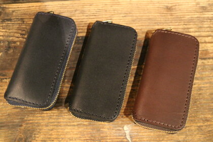 【VASCO】LEATHERVOYAGEROUNDZIPKEYCASE(キーケース)