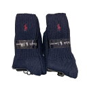 DEADSTOCK USA 90's Polo Ralph Lauren Crew Socks Navy / | t[ \bNX N[\bNX lCr[ Ò AJA