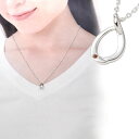 4℃ ヨンドシー ネックレス ペンダント しずく モチーフ エターナルシルバー ガーネット 1月 誕生石 111924121802