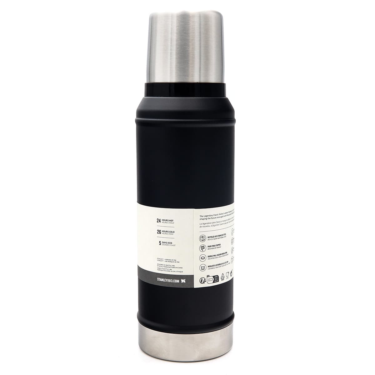 STANLEY スタンレー 水筒 940ml 0.94L 1.0QT クラシックボトル 真空断熱 保温 保冷 The Legendary Classic Bottle 10-11346 ステンレスボトル 大容量 アウトドア キャンプ 登山 スポーツ 魔法瓶 人気 正規品 w-import-10025971 ワールドインポート 楽天市場店 サンプル画像3