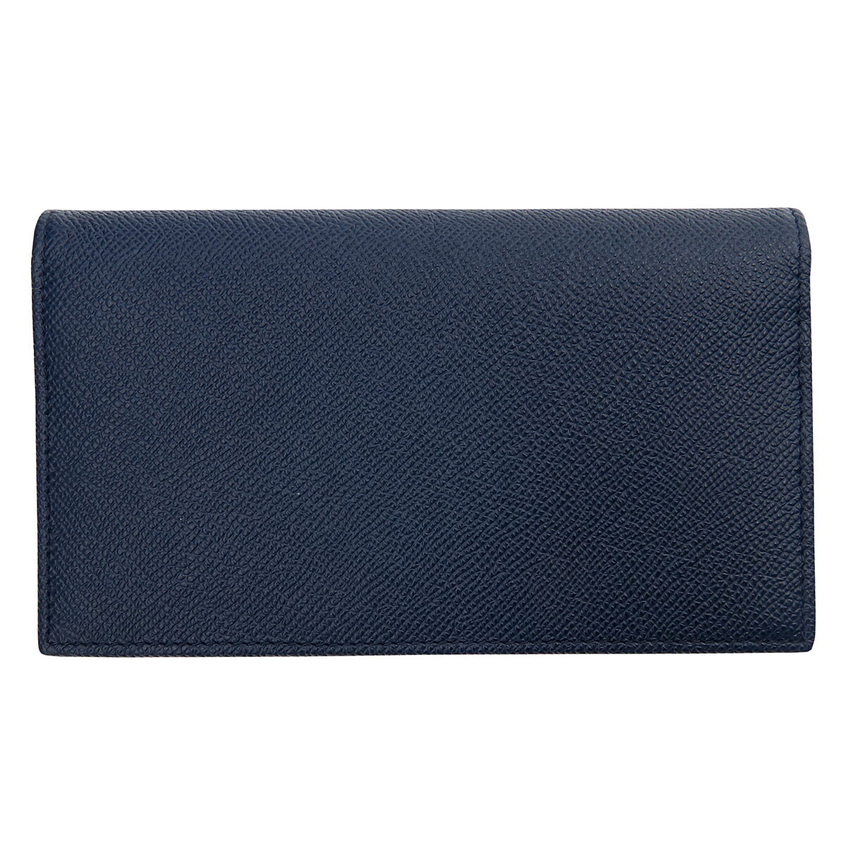 BVLGARI ブルガリ 財布 二つ折り長財布 マン ネイビー 283811 カード