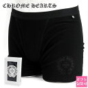 クロムハーツ ボクサーパンツ メンズ 誕生日プレゼント 男性 CHROME HEARTS パンツ メンズ アンダーウェア ボクサーパンツ オールブラック CH1...