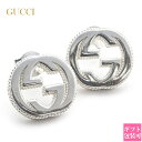 GUCCI グッチ ピアス インターロッキングG シルバー 479227 J8400 8106 両耳 シルバーピアス アクササリー ジュエリー 父の日 実用的