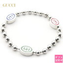 【 正規BOX 付き 】 グッチ ブレスレット メンズ シルバー 925 GUCCI ブレスレット レディース シルバー ボールチェーン インターロッキングG ...