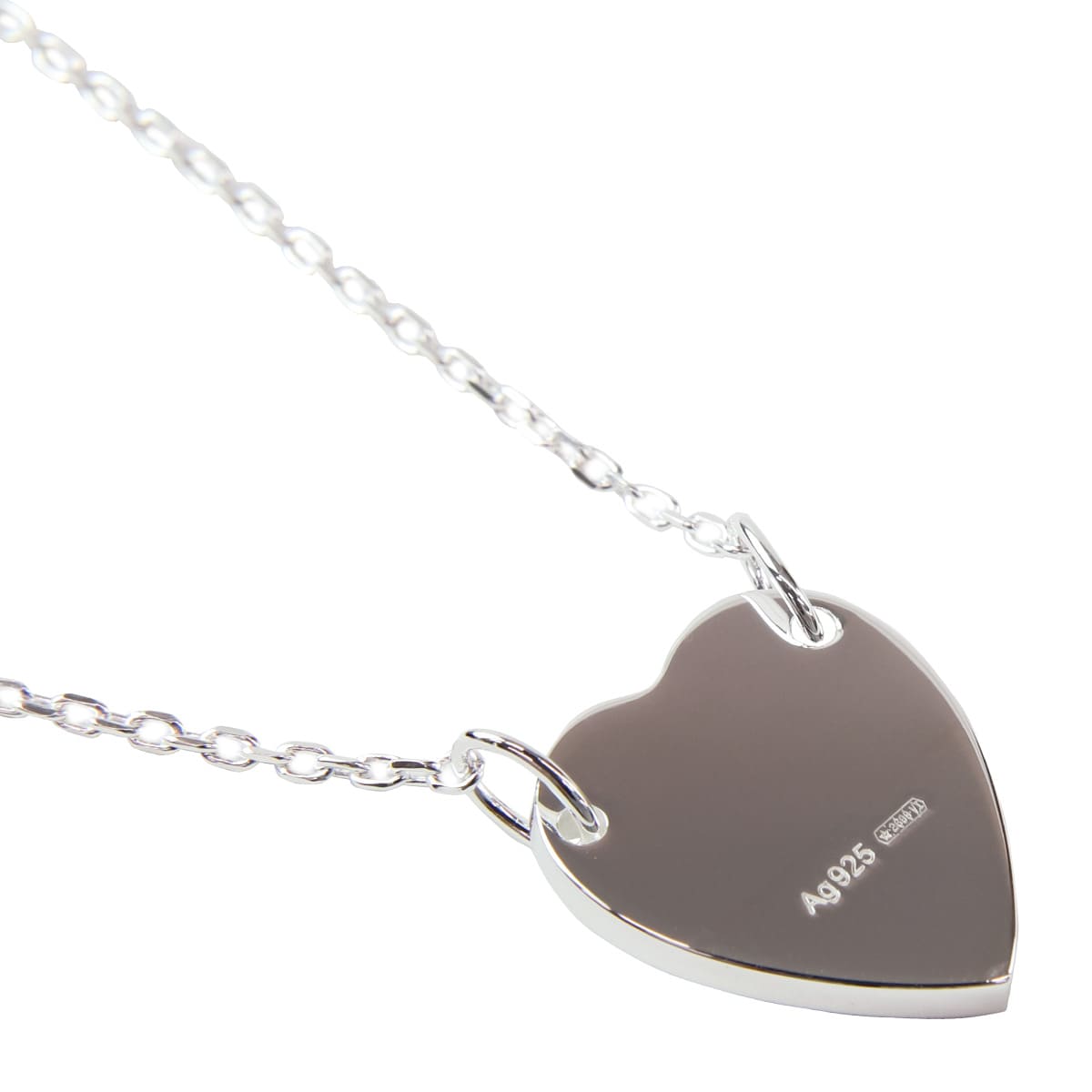 GUCCI グッチ ブレスレット チェーン ハート プレート シルバー SILVER 223513 J8400 8106