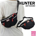 ハンター バッグ メンズ HUNTER ボディバッグ オリジナル バムバッグ ウエストバッグ ブラック ORIGINAL NYLON BUMBAG UBP7020KBM コンパクト ウエストポーチ ブランド プレゼント ギフト 正規品 新品 通販 2024