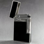 エス・テ・デュポン エス・ティー・デュポン S.T.Dupont ガスライター ライター 喫煙具 ライン2 モンパルナス ブラック(黒)×シルバー 16296 パラディウム 高級 メンズ 正規品 通販 ブランド 新品 2024年 ギフト 誕生日 通販