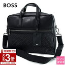 【P3倍】HUGO BOSS ヒューゴボス 鞄 ブリーフケース ハンドバッグ ショルダーバッグ Zair_M_Single_Doc 10247449 01 ブラ...