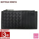 【P3倍】BOTTEGA VENETA ボッテガヴェネタ コインケース 小銭入れ カードケース 牛 ブラック 566430 V47W1 1275