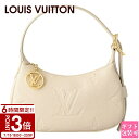 【P3倍】LOUIS VUITTON ルイヴィトン モノグラム 鞄 ハンドバッグ モノグラム・アンプラント ミニムーン クレーム M82519 ミニショルダー ...