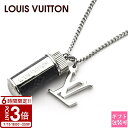【P3倍】LOUIS VUITTON ルイヴィトン ネックレス ネックレス・チャームズ モノグラム・エクリプス シルバー M63641 ジルバー