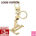 【P3倍】LOUIS VUITTON ルイヴィトン キーホルダー キーリング バッグチャーム チェーン ポルト クレ ファセット ゴールド M65216
