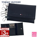 【P3倍】TOMMY HILFIGER トミーヒルフィガー キーケース 6連 ネイビー 31TL17X005 400