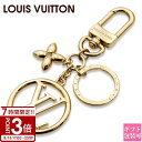 【P3倍】LOUIS VUITTON ルイヴィトン キーホルダー キーリング 鞄 チャーム サークル ゴールド M01653