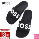 【P3倍】HUGO BOSS ヒューゴボス サンダル シャワーサンダル ブラック 50498241 001 メンズサンダル