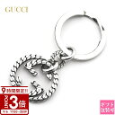 【P3倍】GUCCI グッチ キーリング インターロッキングG INTERLOCKING G キーチェーン シルバー 678644 J8400 0728 キーホルダー ユニーク アクササリー チャーム