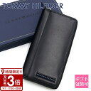 【P3倍】TOMMY HILFIGER トミーヒルフィガー 財布 長財布 ラウンドファスナー ブラック 31TL13X025 001