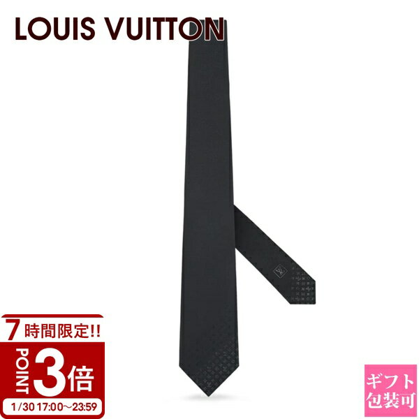 【P3倍】LOUIS VUITTON ルイヴィトン モノグラム ネクタイ ネクタイ・モノグラムグラディエント7CM グリ M78764