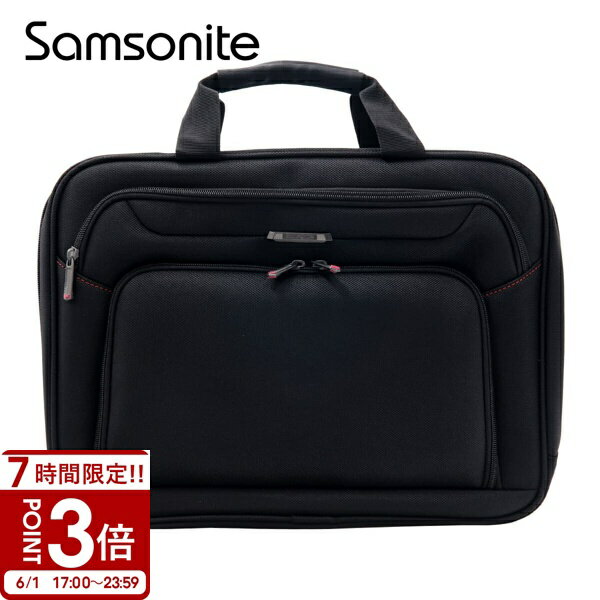 乐天商城 - 【P3倍】Samsonite サムソナイト ビジネスバッグ ブリーフケース XENON3.0 Two-Gusset Toploader ブラック 89433-1041 鞄