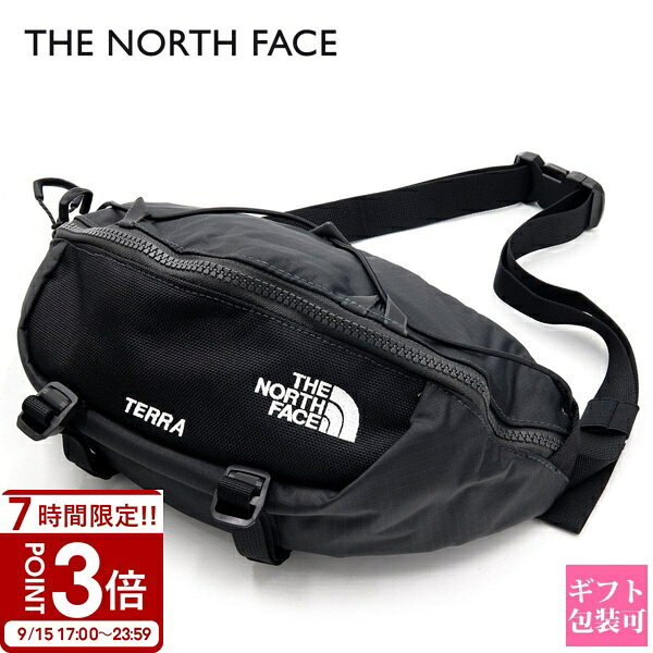 【P3倍】ザ・ノースフェイス THE NORTH FACE テラ ランバー 3L TERRA LUMBAR NF0A81EO ボディバッグ ショルダーバッグ ウエストバッグ ウエストポーチ クロスボディバッグ メンズ レディース 斜め掛け 軽量 アウトドア 登山 ハイキング キャンプ フェス 旅行 ブラック