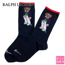 RALPH LAUREN ラルフローレン 靴下 ベア くま ネイビー 455942325 002 Ralph ソックス 父の日 実用的