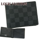 LOUIS VUITTON ルイヴィトン 二つ折り財布 ポルトフォイユ ミュルティプル ダミエグラフィット N62663
