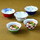 和食器 おしゃれ 小鉢セット 波佐見焼 八角形 小鉢 小皿 和モダン 日本製 贈り物 ギフト 引き出物 内祝い 結婚祝い 新築祝い 引越祝い プレゼント【送料無料】絵変り 八角小鉢揃（5個セット）