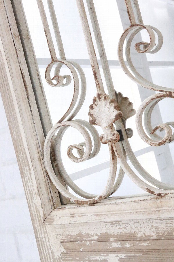 大型ミラー ディスプレイ 鏡 ミラー 北欧 おしゃれ 古材 シャビー ドア 木製フレーム 姿見 ミラー おしゃれ エレガント アンティーク調 店舗用 装飾 カフェ お店 新築祝い 開店祝い【送料無料】カナロア・ミラードア