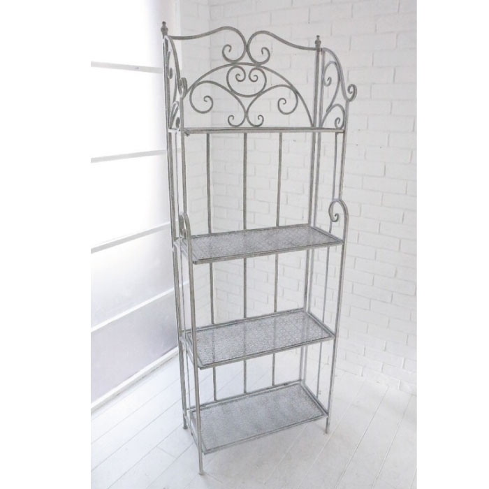 オープンシェルフ スチール シェルフ アンティーク アイアン オープンシェルフ 棚 木製 飾り棚 店舗用 ..