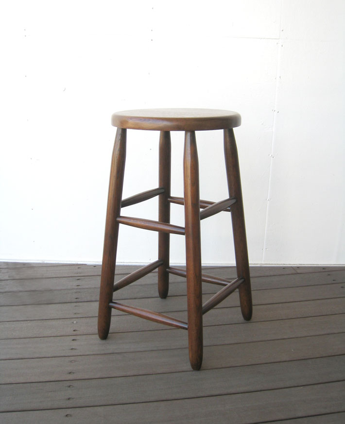 ハイスツール 天然木 木製 アンティーク おしゃれ カウンターチェア キッチンスツール カウンタースツール バースツール ウッドスツール 木製椅子 カウンターチェア カウンタースツール クラシック 完成品 高さ62cm【送料無料】木製ハイスツール