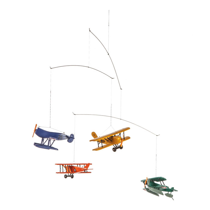 オブジェ モビール おもちゃ ディスプレイ 航空機 飛行機 おしゃれ かわいい 海外インテリア オランダ 個性的 モデルルーム オーセンティックモデルズ社 子供部屋 キッズルーム 店舗 人気商品 …