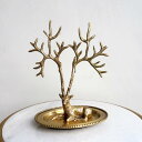ジュエリーホルダー ジュエリースタンド アクセサリースタンド 北欧 クリスマス 鹿 トナカイ 角 ピアス ネックレス ブレスレット 指輪 おしゃれ 贈り物 カフ...
