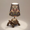 ランプ スタンド照明 テーブルランプ ウィリアムモリス イチゴ泥棒 ブルー フィギュアベース 亀 かめ カメ タートル turtle 新築祝い 開店祝い 結婚祝い 母の日 プレゼント 送料無料【送料無料】ウィリアム・モリス テーブルランプ いちご泥棒 ブルー turtle