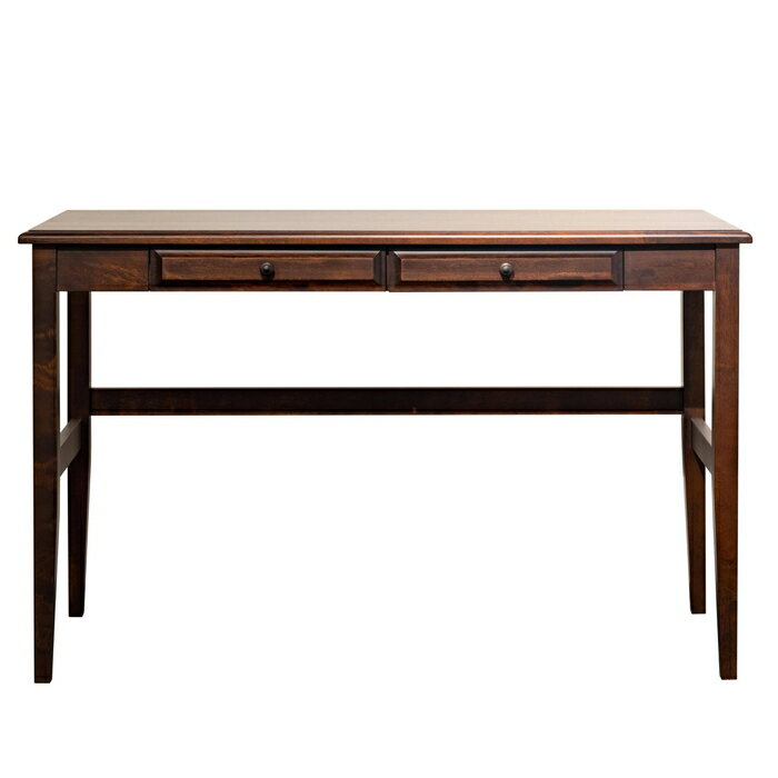 デスク パソコンデスク 木製デスク 勉強机 作業デスク ワークスタイル 学習デスク 学習机 勉強デスク 仕事机 テレワーク パソコンデスク PCデスク PC机 樺無垢材 樺 カバ 国産 日本製おしゃれ ブルー ブラウン【送料無料】樺無垢材 120デスク/ブラウン・ブルー [3]