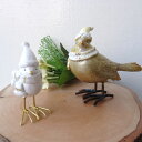 クリスマス 雑貨 置物 おしゃれ かわいい 小鳥 Bird バード オーナメント 北欧 オブジェ ディスプレイ 飾り マスコット 贈り物 ギフトプレゼント ホワ...